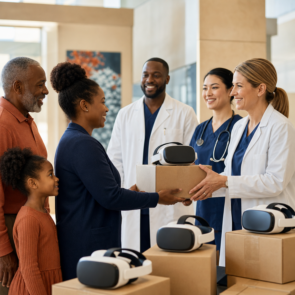 Montefiore Health System VR headset donation